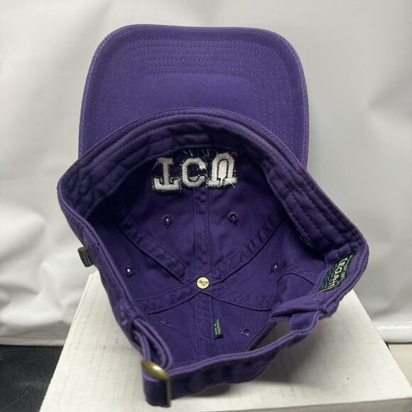 TCU Texas Christian Horned Frogs Equestrian Purple Hat Cap Adjustable NCAA - Picture 5 of 7